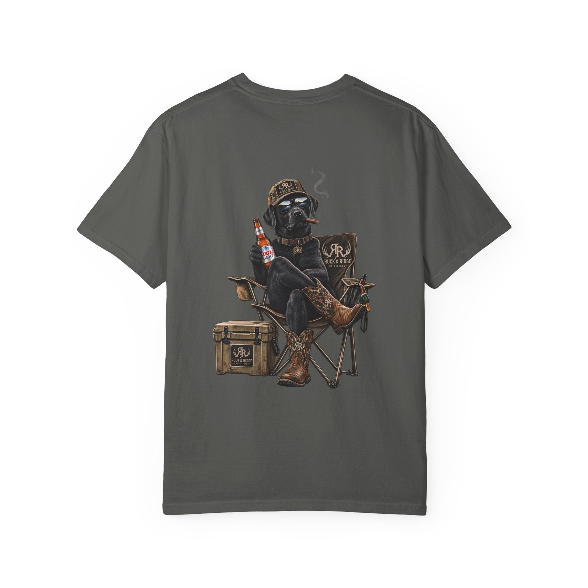 Darth Vader Tailgate T-Shirt — Beer, Cooler & Chair Graphic Tee