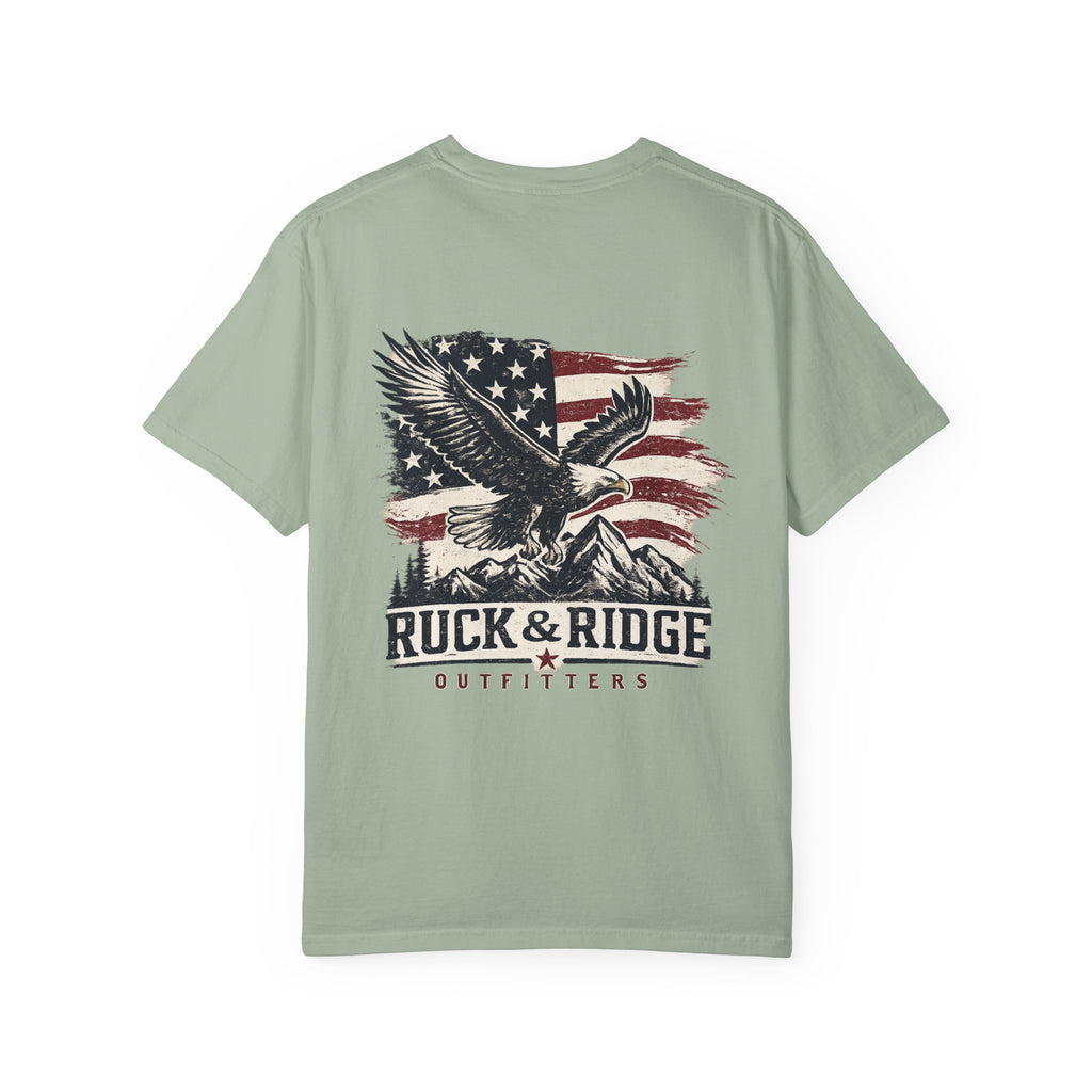Patriotic Eagle T-Shirt — Ruck & Ridge Outfitters American Flag Design - Ruck & Ridge Outfitters