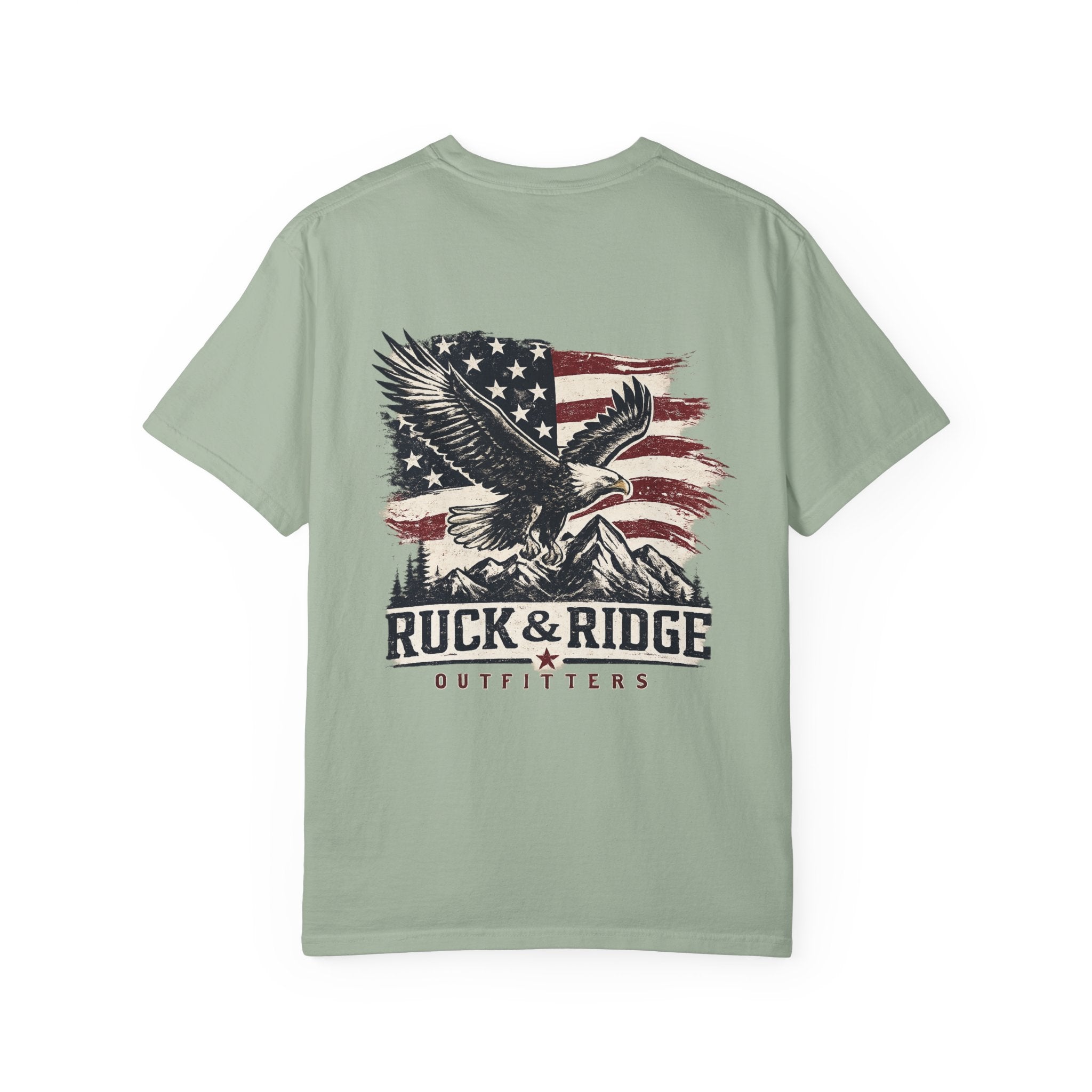 Patriotic Eagle T-Shirt — Ruck & Ridge Outfitters American Flag Design - Ruck & Ridge Outfitters