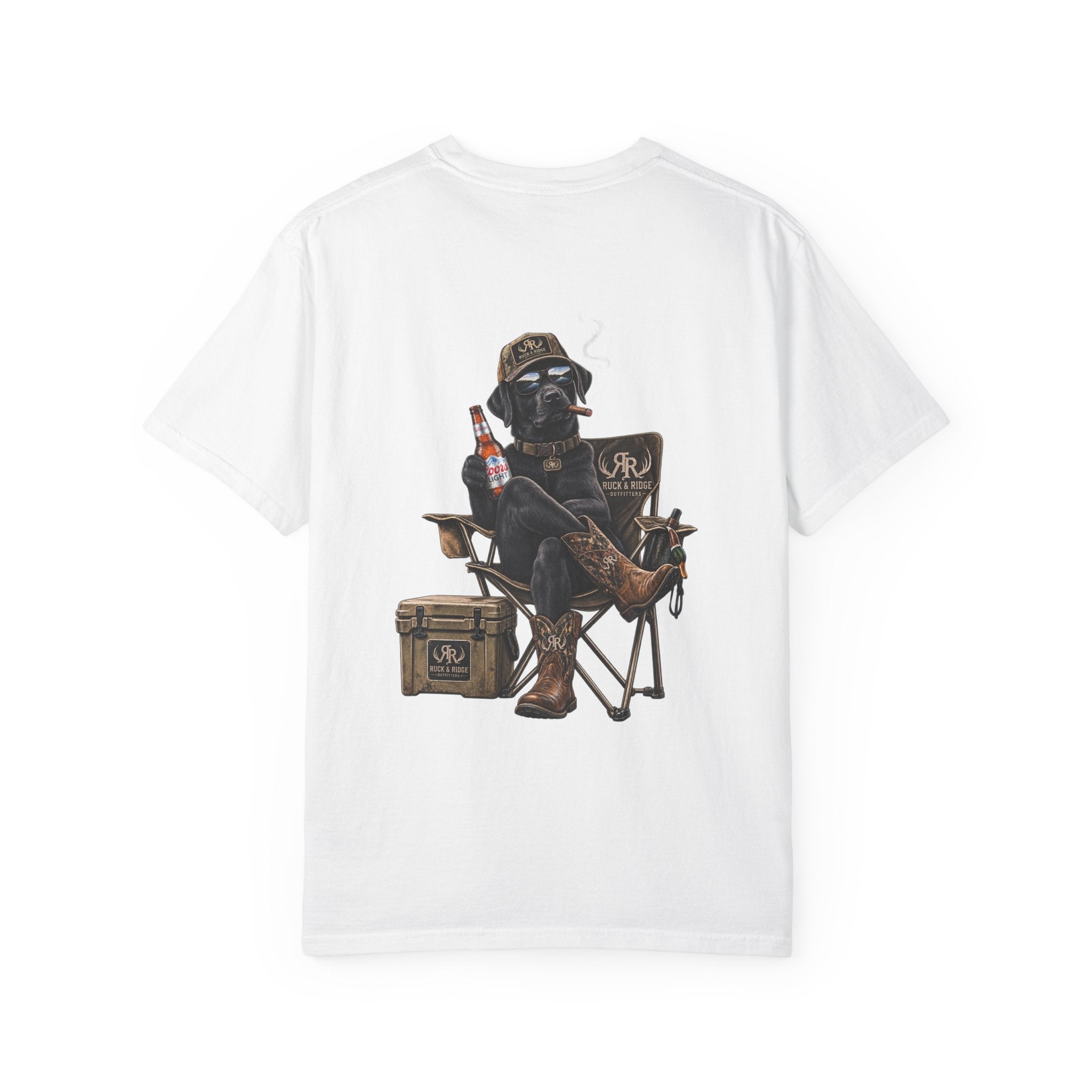 Darth Vader Tailgate T-Shirt — Beer, Cooler & Chair Graphic Tee