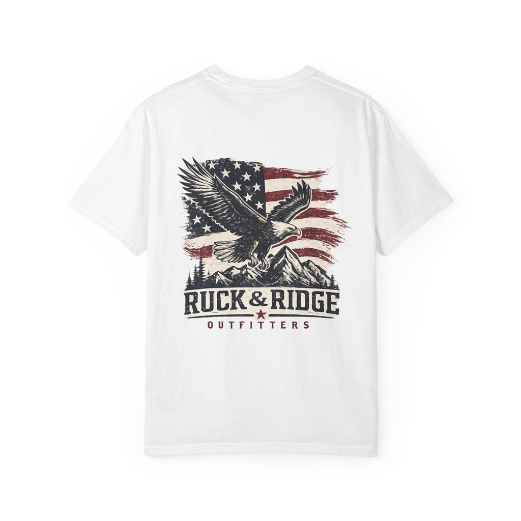 Patriotic Eagle T-Shirt — Ruck & Ridge Outfitters American Flag Design - Ruck & Ridge Outfitters