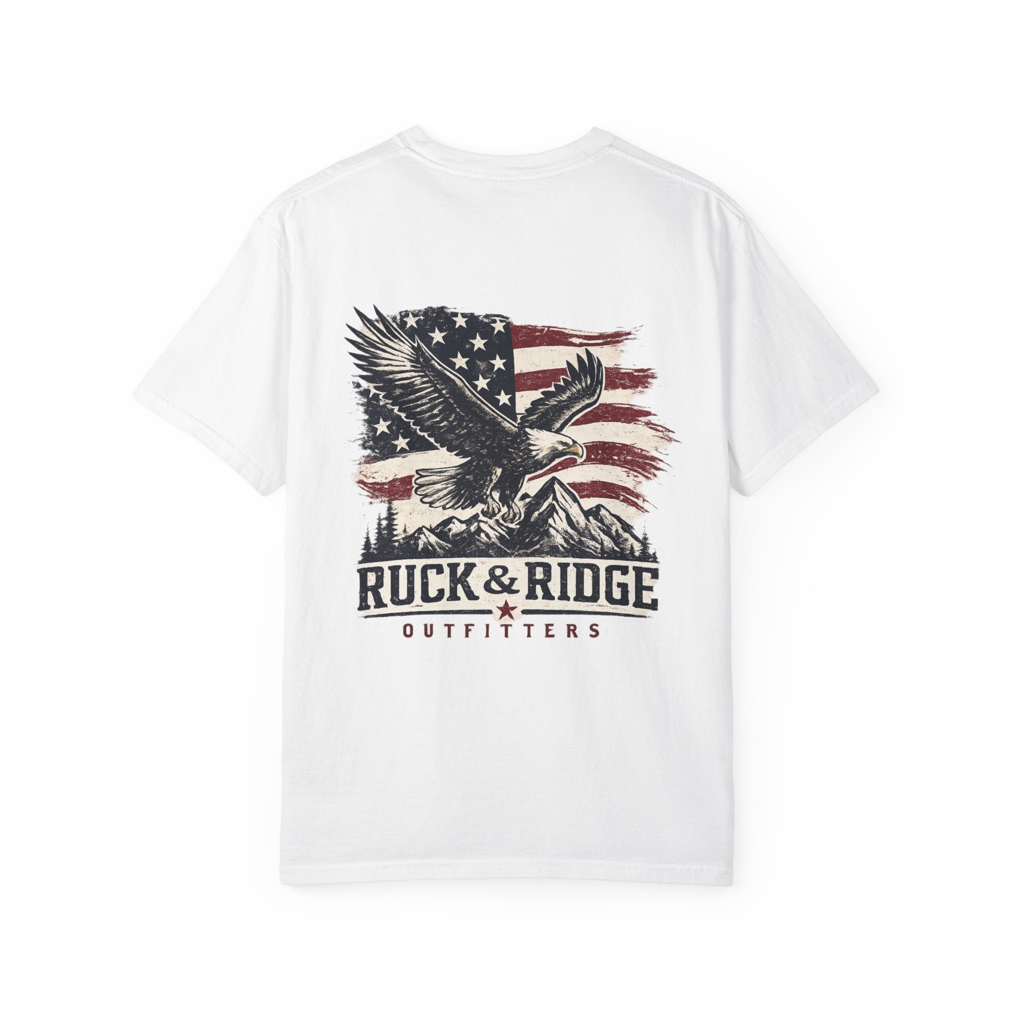 Patriotic Eagle T-Shirt — Ruck & Ridge Outfitters American Flag Design - Ruck & Ridge Outfitters