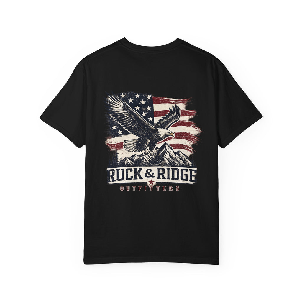 Patriotic Eagle T-Shirt — Ruck & Ridge Outfitters American Flag Design - Ruck & Ridge Outfitters
