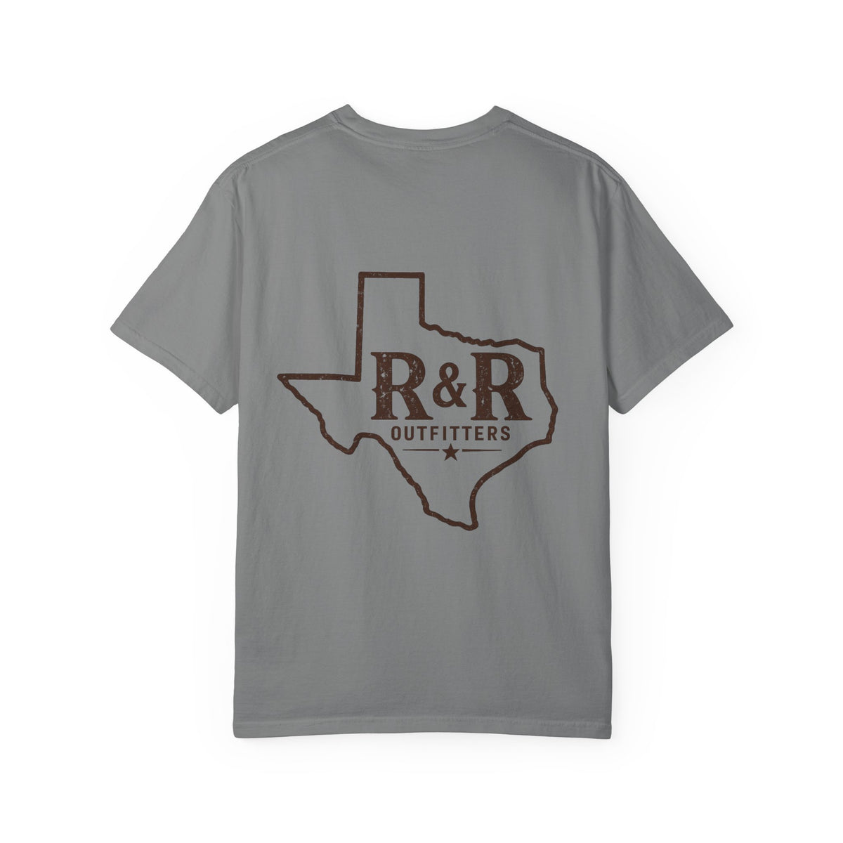 Texas R&R Outfitters T-Shirt — State Outline Logo Tee - Ruck & Ridge Outfitters