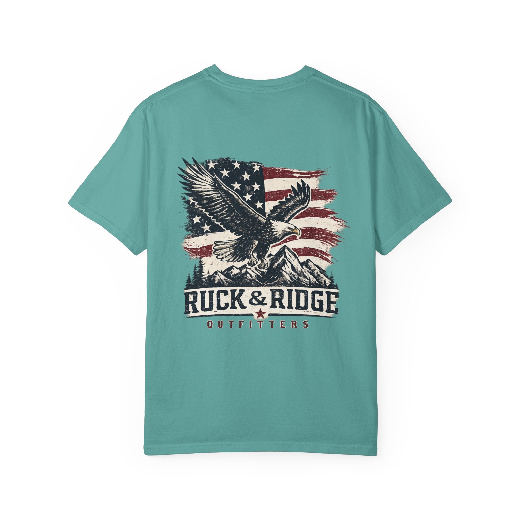 Patriotic Eagle T-Shirt — Ruck & Ridge Outfitters American Flag Design - Ruck & Ridge Outfitters