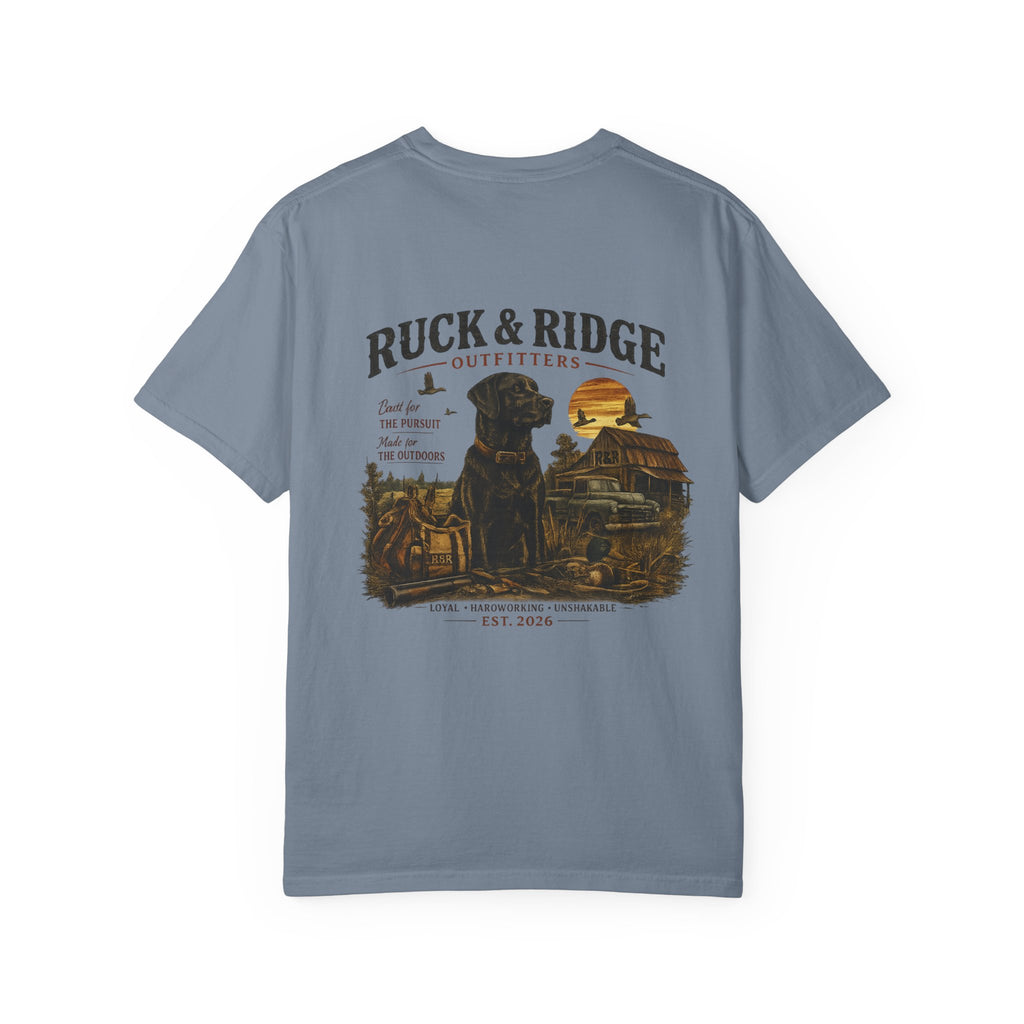 Ruck & Ridge Outfitters Graphic Tee with Black Lab