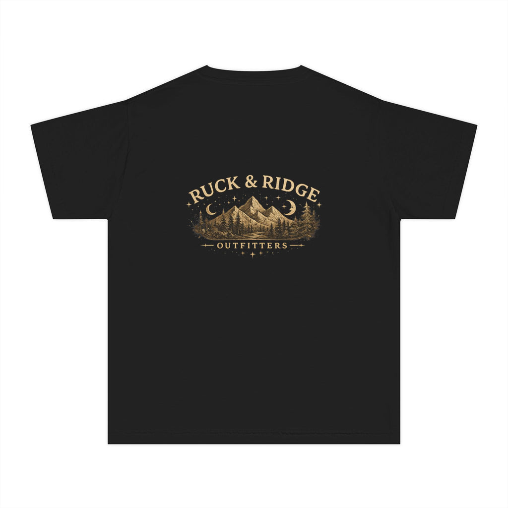 Youth Tee - Ruck & Ridge Outfitters Mountain Logo - Ruck & Ridge Outfitters