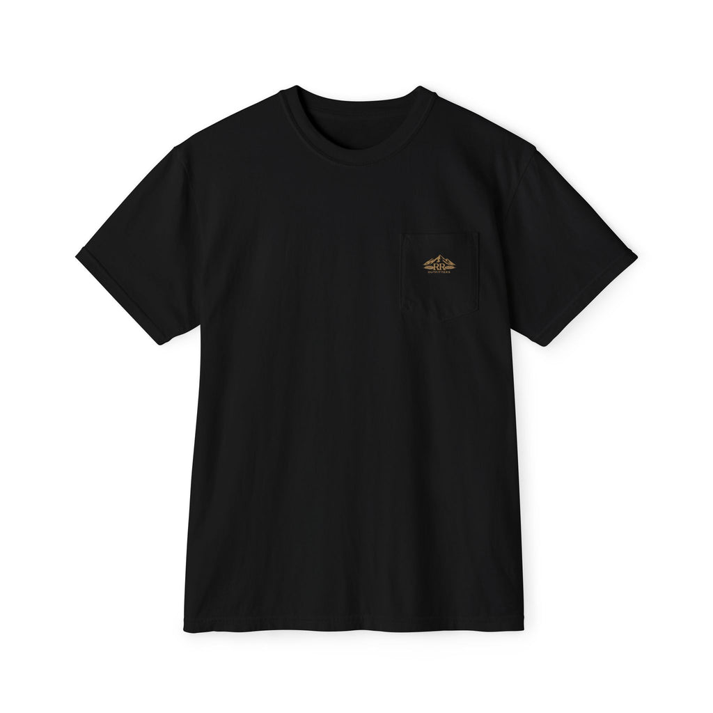 R&R Scenic Pocket T-Shirt — Vintage Mountain & Wildflower Graphic - Ruck & Ridge Outfitters
