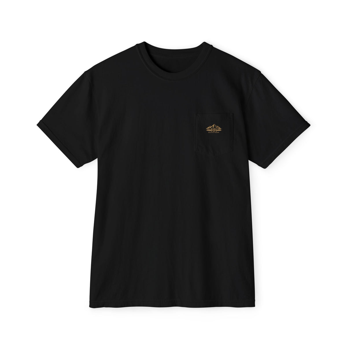 R&R Scenic Pocket T-Shirt — Vintage Mountain & Wildflower Graphic - Ruck & Ridge Outfitters