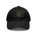 R&R Outfitters Leather Patch Dad Hat | Vintage Outdoor Cap