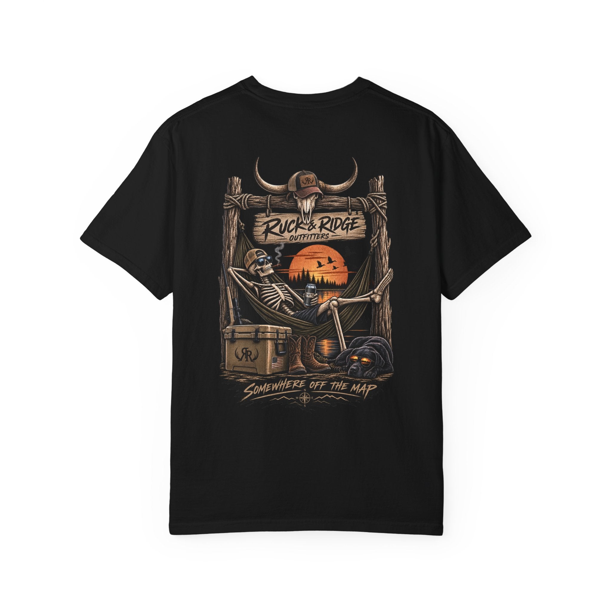 Rucker Ridge Skull Sunset T-Shirt