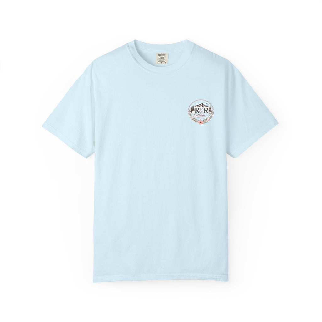 Camo Antler Bow Tee — 'Rack & Ridge' Hunting Graphic T-Shirt