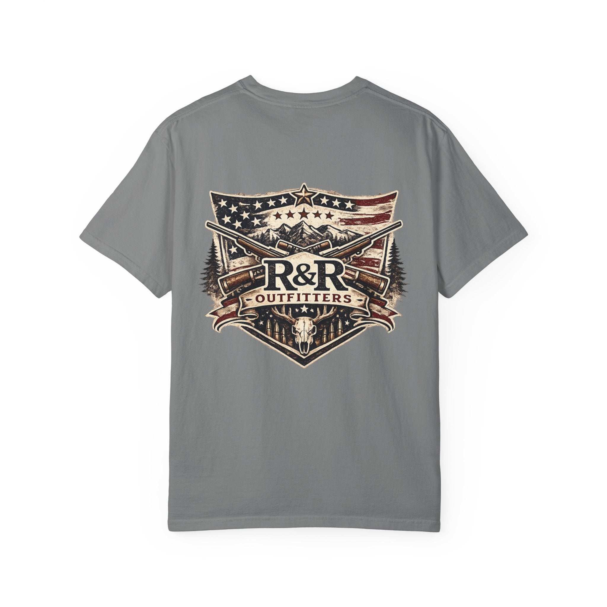 R&R Outfitters American Flag Shield T-Shirt - Ruck & Ridge Outfitters