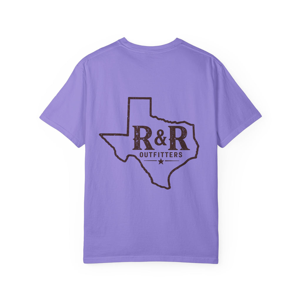 Texas R&R Outfitters T-Shirt — State Outline Logo Tee - Ruck & Ridge Outfitters