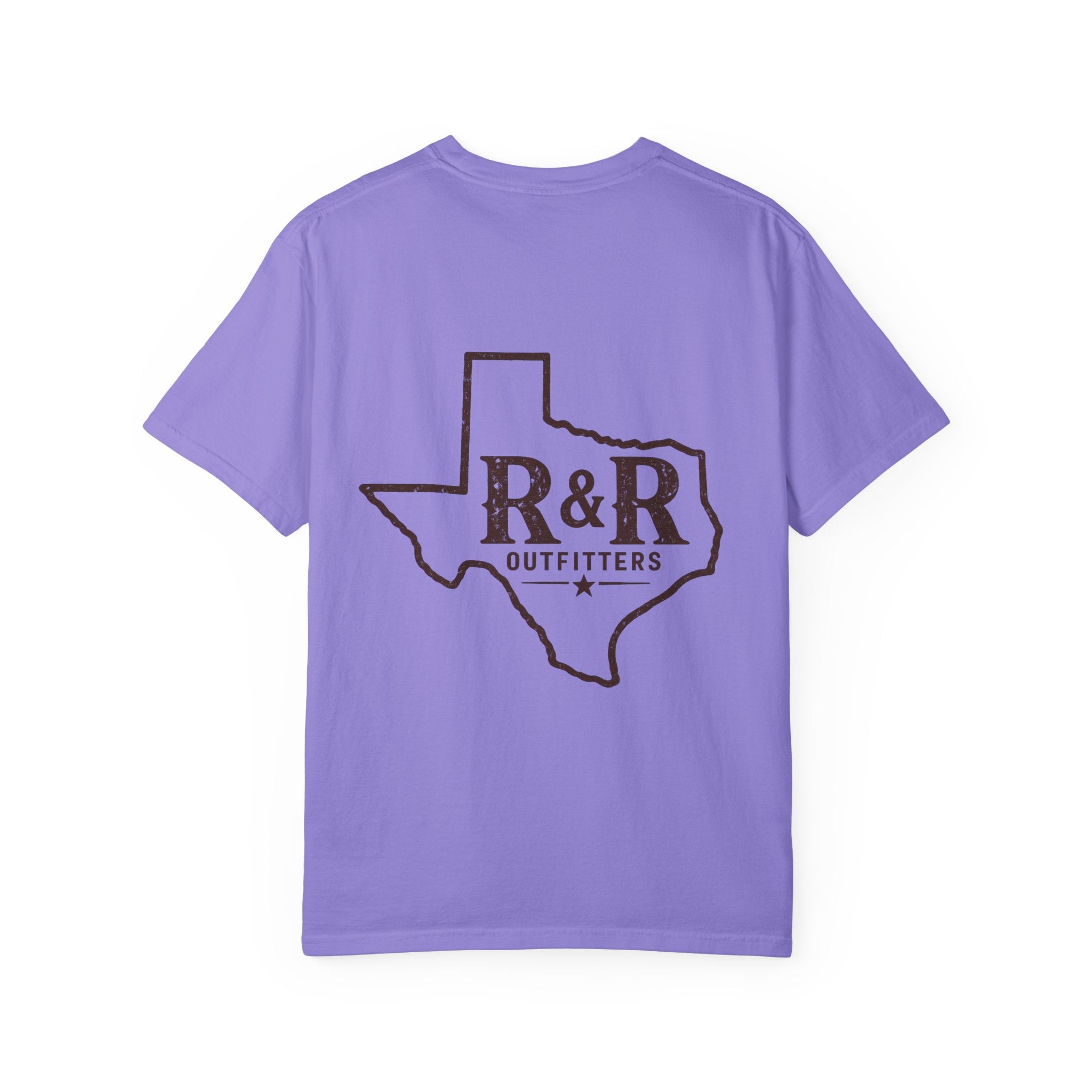 Texas R&R Outfitters T-Shirt — State Outline Logo Tee - Ruck & Ridge Outfitters
