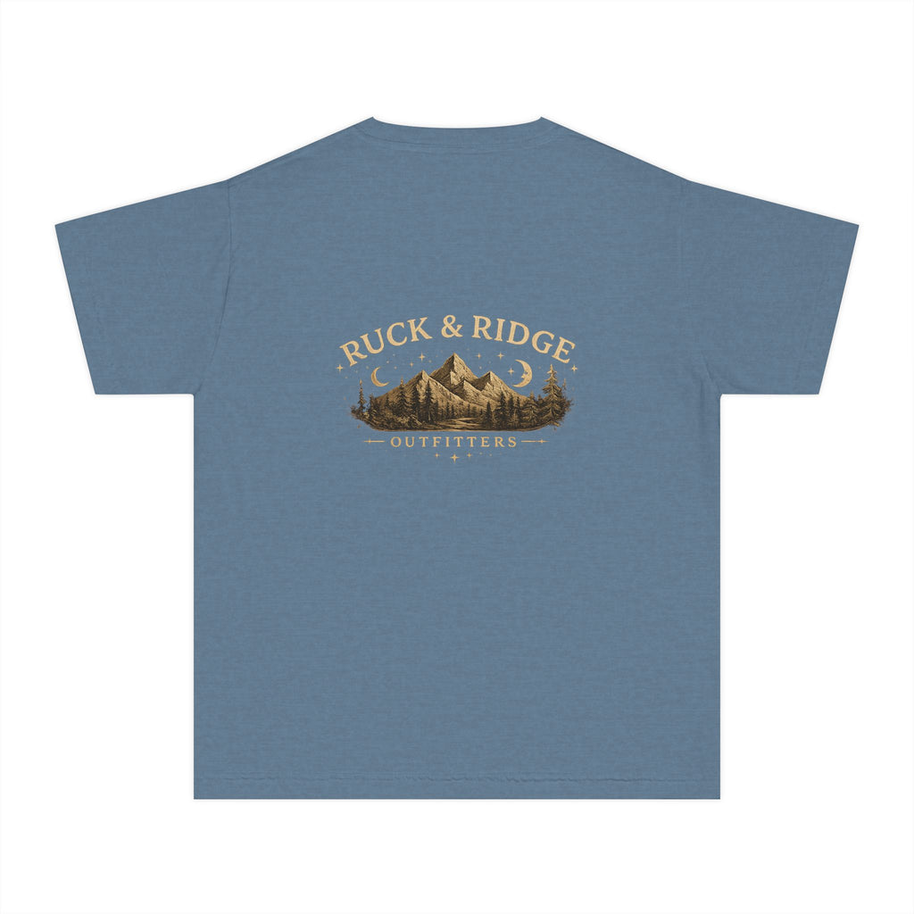 Youth Tee - Ruck & Ridge Outfitters Mountain Logo - Ruck & Ridge Outfitters