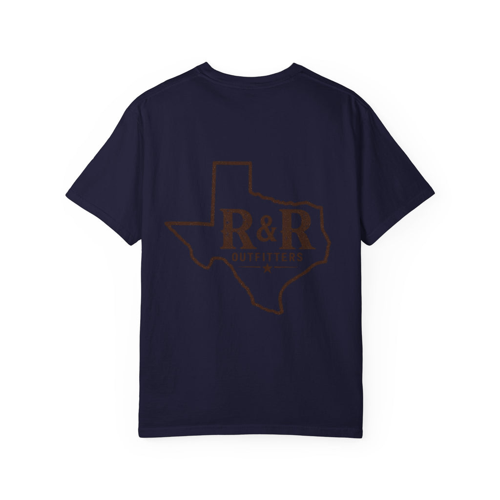 Texas R&R Outfitters T-Shirt — State Outline Logo Tee - Ruck & Ridge Outfitters