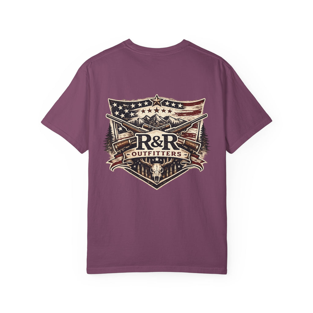 R&R Outfitters American Flag Shield T-Shirt - Ruck & Ridge Outfitters