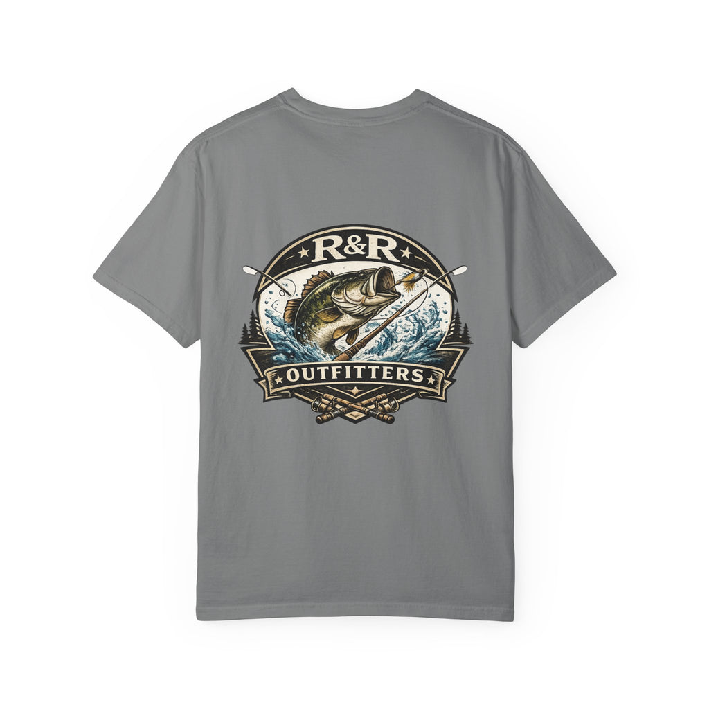 Fishing Logo T-Shirt — R&R Outfitters Bass Graphic Tee - Ruck & Ridge Outfitters