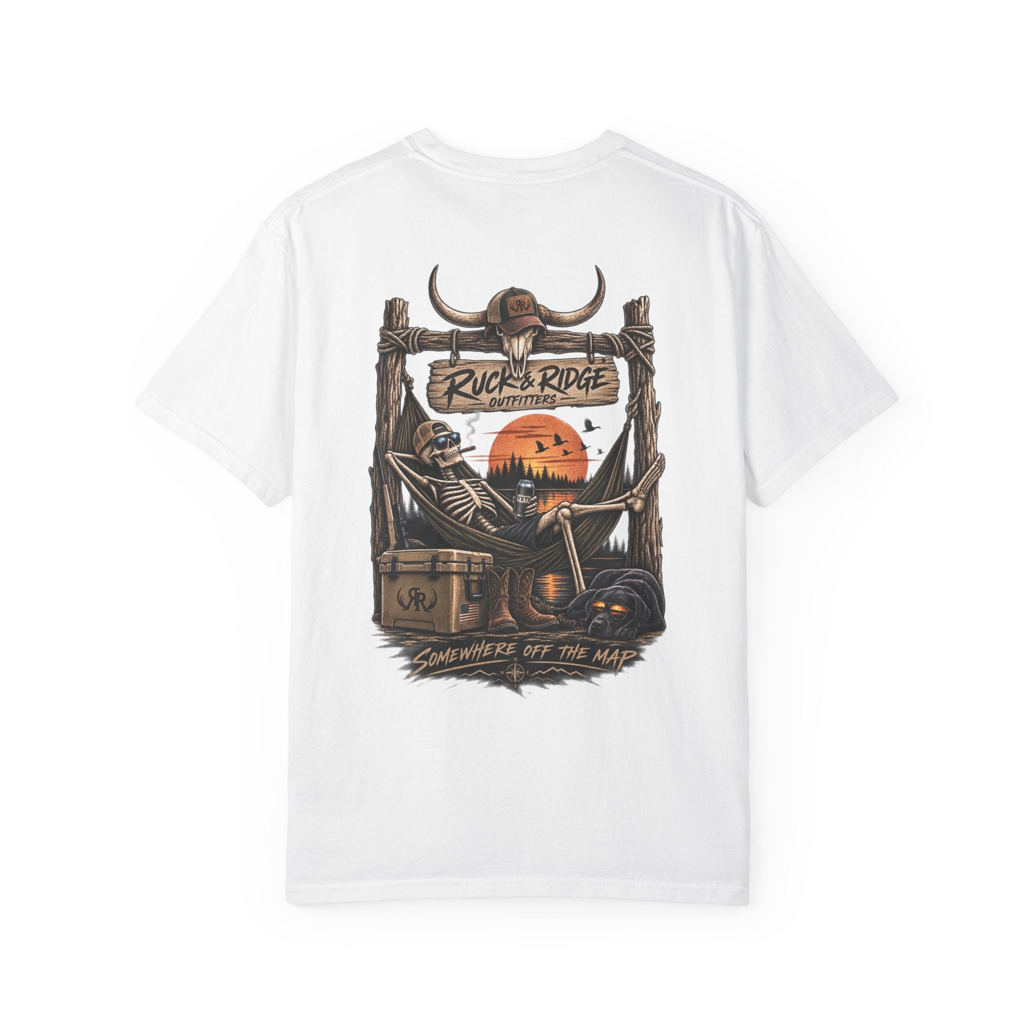Rucker Ridge Skull Sunset T-Shirt