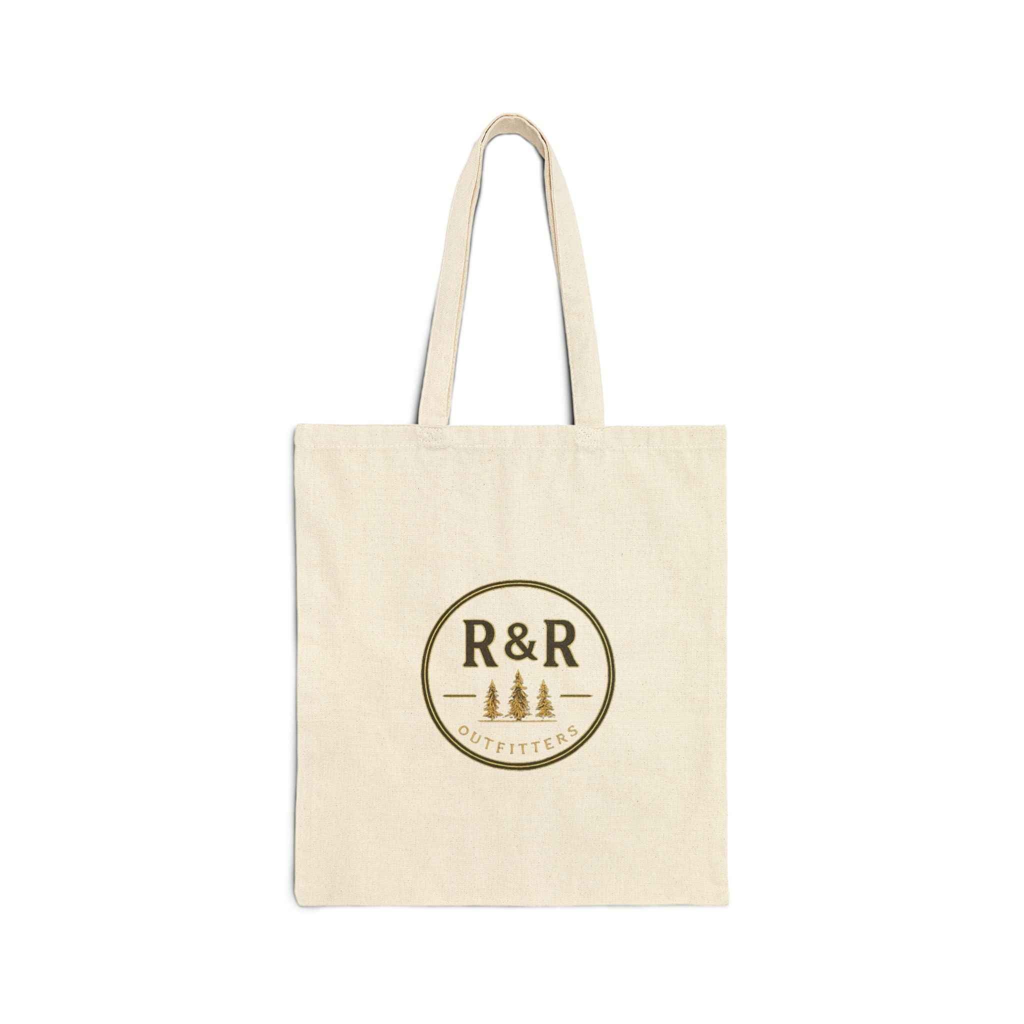 R&R Outfitters Canvas Tote Bag | Heavy-Duty Outdoor Utility Tote