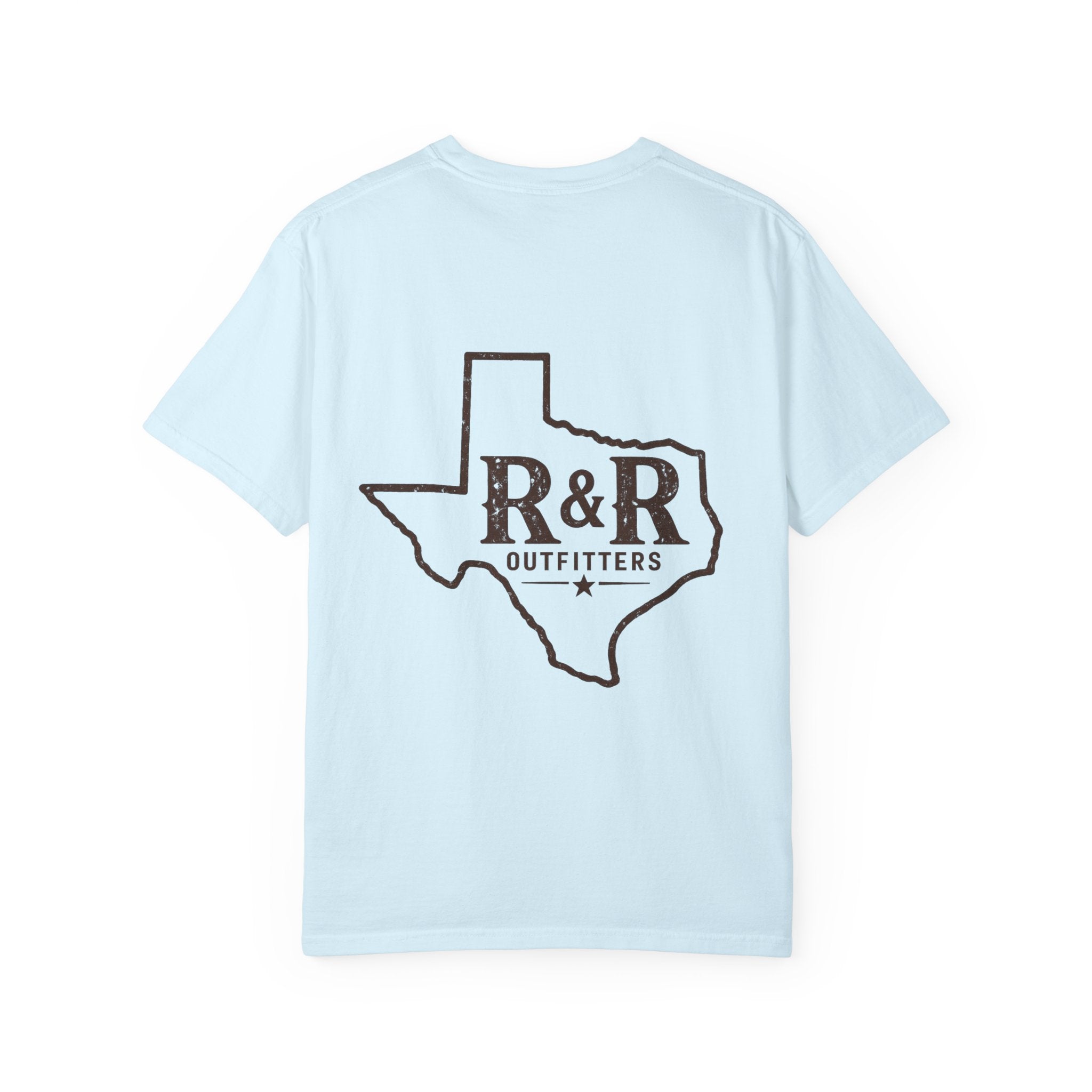 Texas R&R Outfitters T-Shirt — State Outline Logo Tee - Ruck & Ridge Outfitters