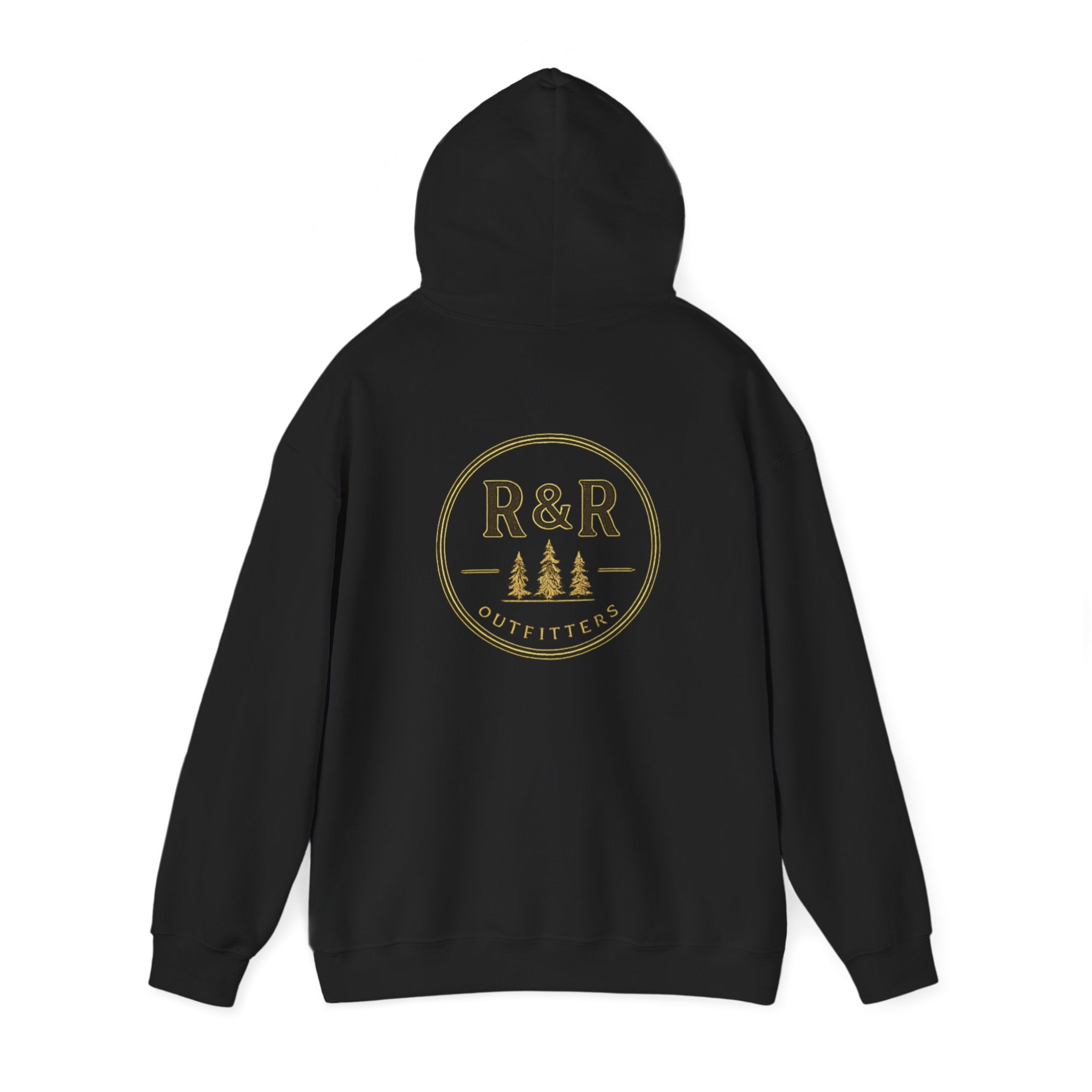 R&R Outfitters Classic Logo Hoodie | Everyday Outdoor Pullover  or