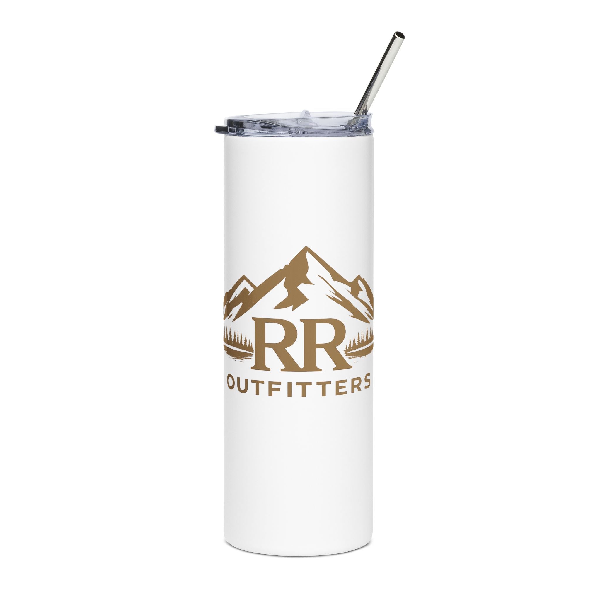 20oz Stainless Tumbler – RR Outfitters Mountain Logo Travel Cup